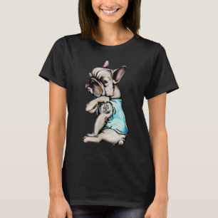 Ik ben niet Pug Funny French Bulldog Tshirt French