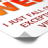 Ik ben niet raar Grappige Poster (Hoek)