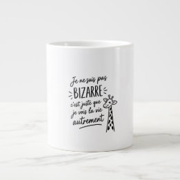 Ik ben niet raar grote koffiekop