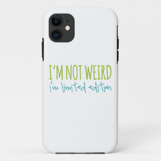 Ik ben niet raar, ik ben de Limited Edition. Case-Mate iPhone Case