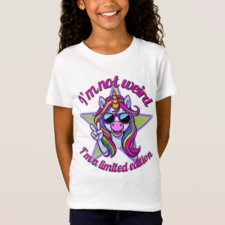Ik ben niet raar, ik ben een unieke eenhoorn-uitga t-shirt