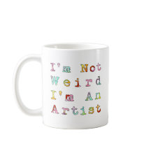 Ik ben niet raar, ik ben kunstenaar