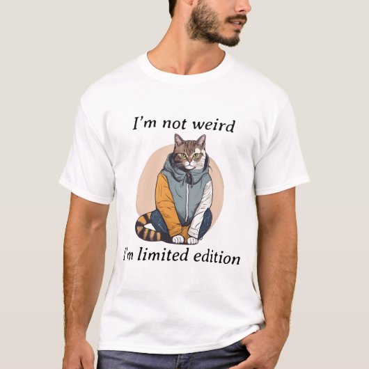 Ik ben niet raar, ik ben Limited Edition - Stijlvo T-shirt (Voorkant)