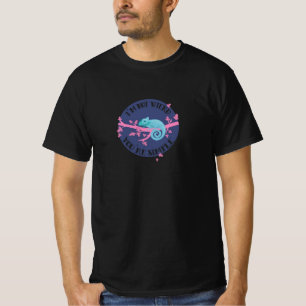 "Ik ben niet raar, jij bent eenvoudig" Grappige Ch T-shirt