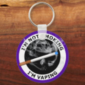 IK BEN NIET ROKEN DAT IK VAPEN SLEUTELHANGER (Voorkant)