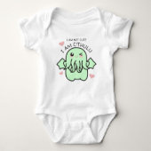 Ik ben niet schattig, ik ben Cthulhu Baby Body Romper (Voorkant)