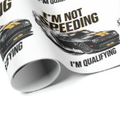 Ik ben niet te hard rijden, ik ben in aanmerking k cadeaupapier (Rol Hoek)