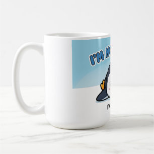 Ik ben niet te klein, ik ben pinguïn Schattigee Koffiemok