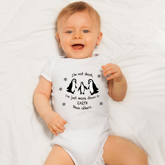 Ik ben niet te kort, gewoon meer down to earth romper