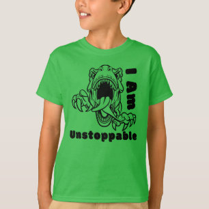 Ik ben niet te stoppen, grappige T-Rex T-shirt