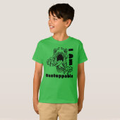 Ik ben niet te stoppen, grappige T-Rex T-shirt (Voorkant volledig)