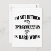 Ik ben niet uitgehongerd briefkaart (Voorkant / Achterkant)