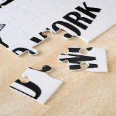 Ik ben niet uitgehongerd legpuzzel (Zijkant)
