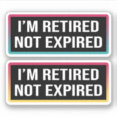 Ik ben niet uitgestorven sticker (Voorkant)