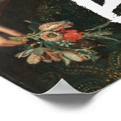 Ik ben niet uw baby Renaissance Schilderij Quote W Poster (Hoek)