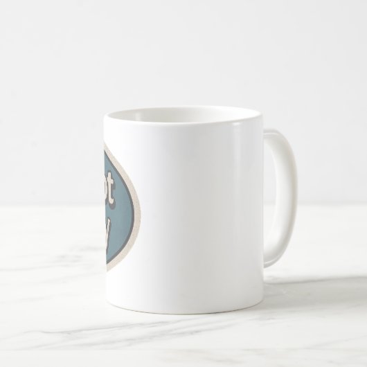 Ik ben niet vandaag koffiemok (Voorkant rechts)