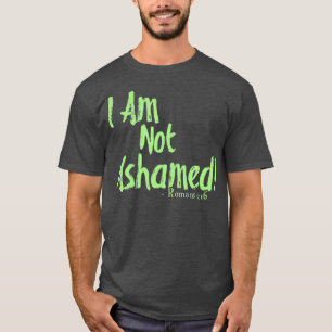 Ik ben niet verbaasd over het evangelie Romeinen 1 T-shirt