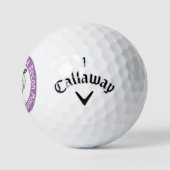 Ik ben niet verdwaald Callaway Warbird golfballen (Logo)