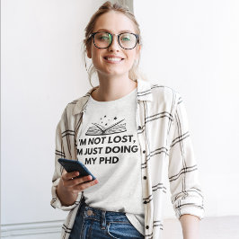 Ik ben niet verdwaald. Ik ben gewoon aan het promo T-shirt