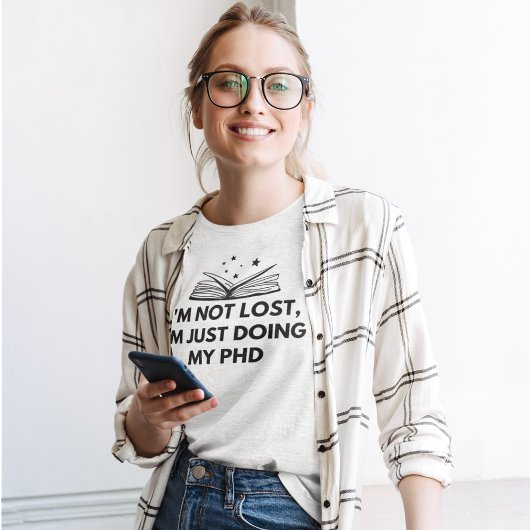 Ik ben niet verdwaald. Ik ben gewoon aan het promo T-shirt