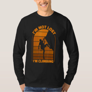 Ik ben niet verdwaald, ik klim Outdoor Speed Sport T-shirt
