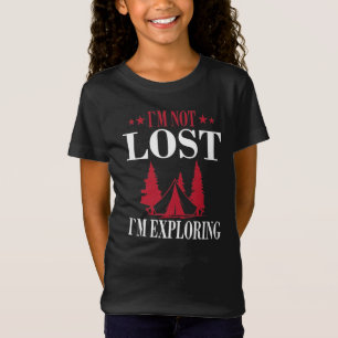 ik ben niet verdwaald ik verken t-shirt