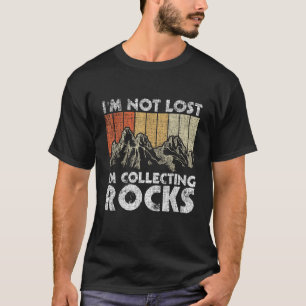 Ik ben niet verdwaald, ik verzamel stenen Stenenve T-shirt
