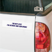 Ik ben niet verdwaald sticker (Op Truck)