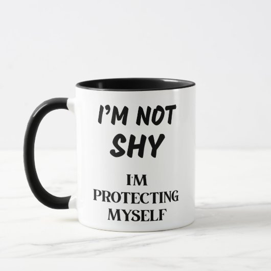 IK BEN NIET VERLEGEN, IK BESCHERM MEZELF MOK (Links)