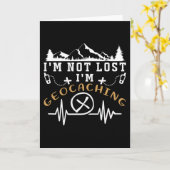 Ik ben niet verloren. kaart (Gele Bloem)