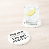 Ik ben niet verwaand, ik ben gewoon perfect zandsteen onderzetter (Zijkant)