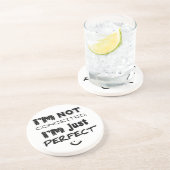 Ik ben niet verwaand, ik ben gewoon perfect zandsteen onderzetter (Zijkant)