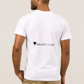 Ik ben niet verward met het shirt Bi Pride (Achterkant)