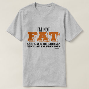 Ik ben niet vet - AirBags T-shirt