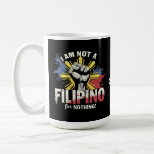 Ik ben niet voor niets een Filipijnse Duterte supp Koffiemok