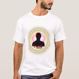 "Ik ben niet wat je ziet" – Neon Identiteitsverkla T-shirt