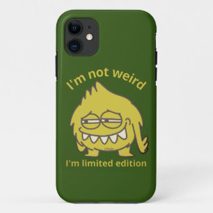 IK BEN NIET WEIRD, IK BEN BEPERKTE EDITIE grappig. Case-Mate iPhone Case
