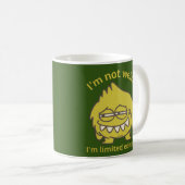 IK BEN NIET WEIRD, IK BEN BEPERKTE EDITIE grappig. Koffiemok (Voorkant rechts)