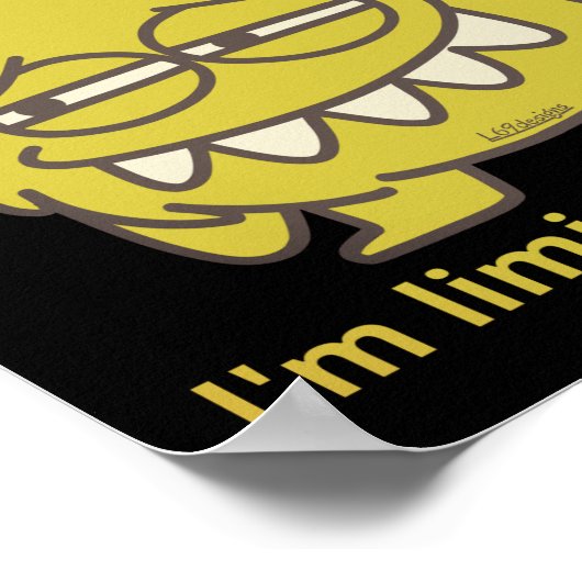 IK BEN NIET WEIRD, IK BEN BEPERKTE EDITIE grappig. Poster (Hoek)