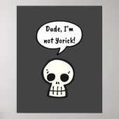 Ik ben niet Yorick. Poster (Voorkant)