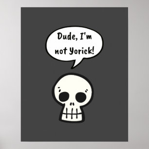 Ik ben niet Yorick. Poster
