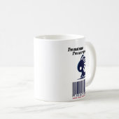 Ik ben niet zeldzaam, ik ben onreproduceerbaar koffiemok (Voorkant rechts)