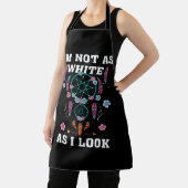 Ik ben niet zo blank als ik er op Indiaanse dag ui Schort (Insitu)