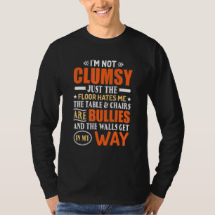 Ik ben niet zo gek dat Floor me Tables Chairs A T-shirt