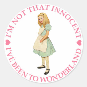 IK BEN NIET ZO INNOCENT RONDE STICKER