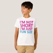 Ik ben niet zo klein dat ik gewoon vun ben - Kinde T-shirt (Voorkant volledig)