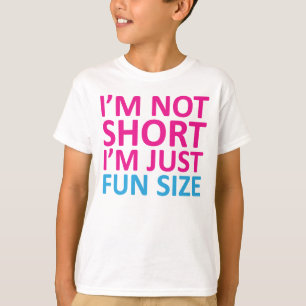 Ik ben niet zo klein dat ik gewoon vun ben - Kinde T-shirt