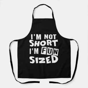 Ik ben niet zo klein dat ik leuk vind om T-Shirt F Schort