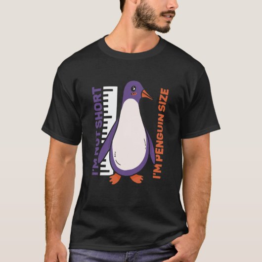 Ik ben niet zo klein dat ik pinguïngrootte Penguin T-shirt (Voorkant)