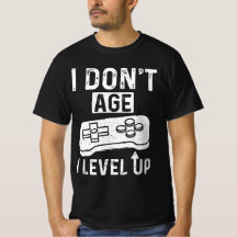 Ik ben niet zo oud als een gaming t-shirt